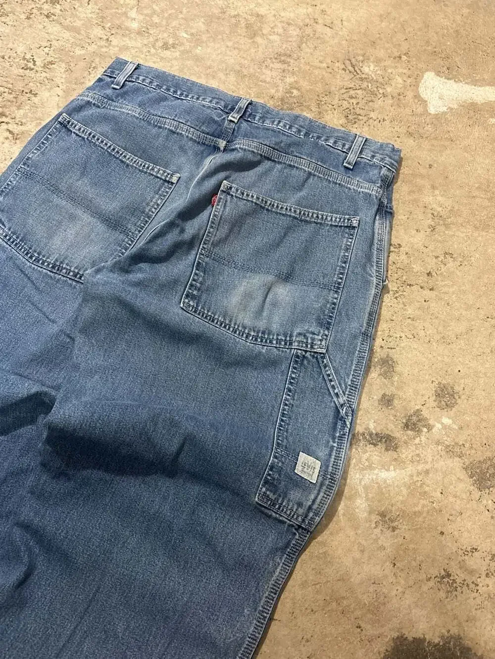 Levi's Carpenter Denim Jeans, Medium Blue Wash, W34 L30
